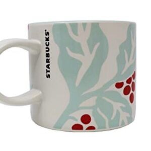 Starbucks 2018 Branch of Coffee Cherries Holiday Coffee Mug 12 Oz